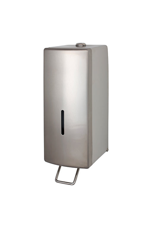 Soap Dispenser with Lever - STAINLESS STEEL Series - 1.2L