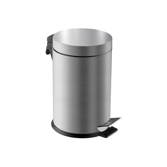 CUBO DE BASURA CON PEDAL - Blanco - 3 Litros