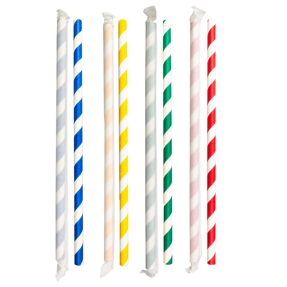 Palhinha RETA DE PAPEL MULTI-CORES 0,8X23CM (Embalagem Individual)