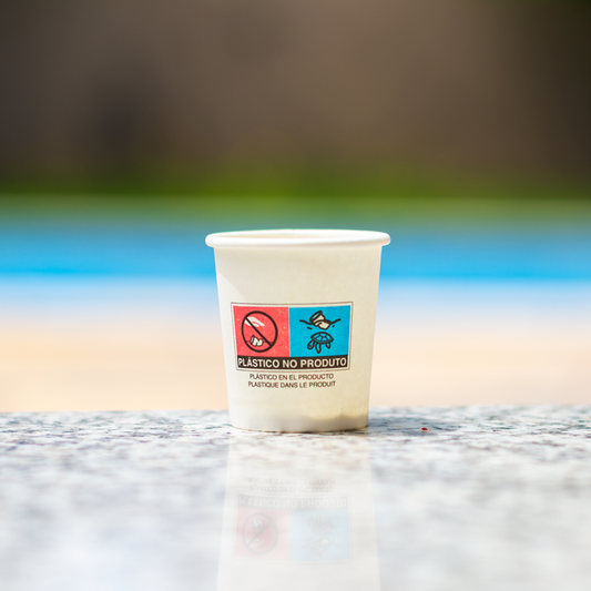 Vaso de cartón (CARTÓN) SHOT/PROOF Blanco 3CL (30ML/1OZ)