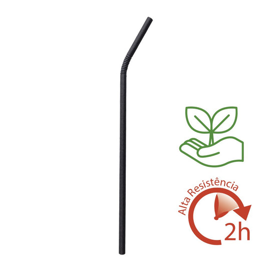 Palhinha FLEXÍVEL DE PAPEL PRETA 0,58X22CM