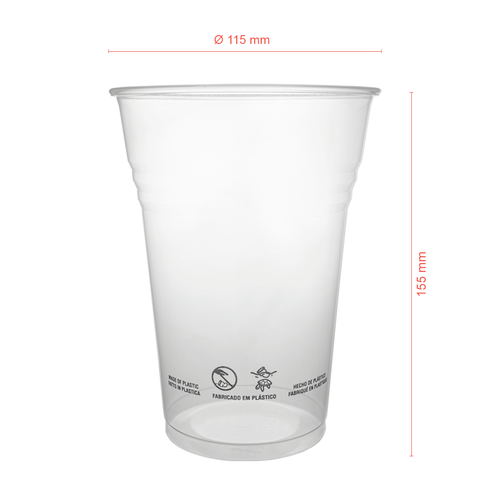 COPO CERVEJA EM PP 1L (100CL/1000ML)