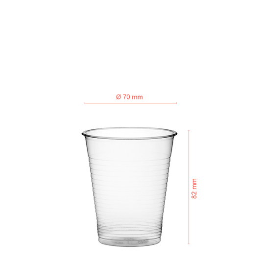Vaso de AGUA o ZUMO en PP 20CL (200ML)