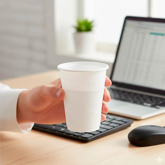 White PP Cup 20CL (200ML)