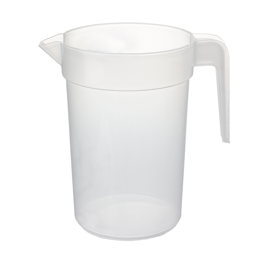 JARRO EM POLIPROPILENO TRANSPARENTE 1L (1000ML)