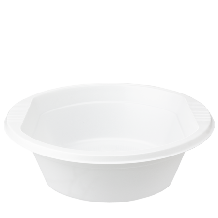 TIGELA EM PS BRANCA 50CL (500ML)