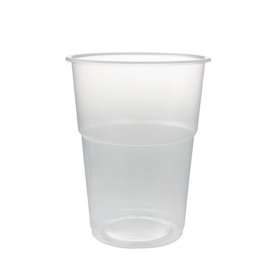 COPO CERVEJA REUTILIZÁVEL EM PP TRANSPARENTE 50CL (500ML)
