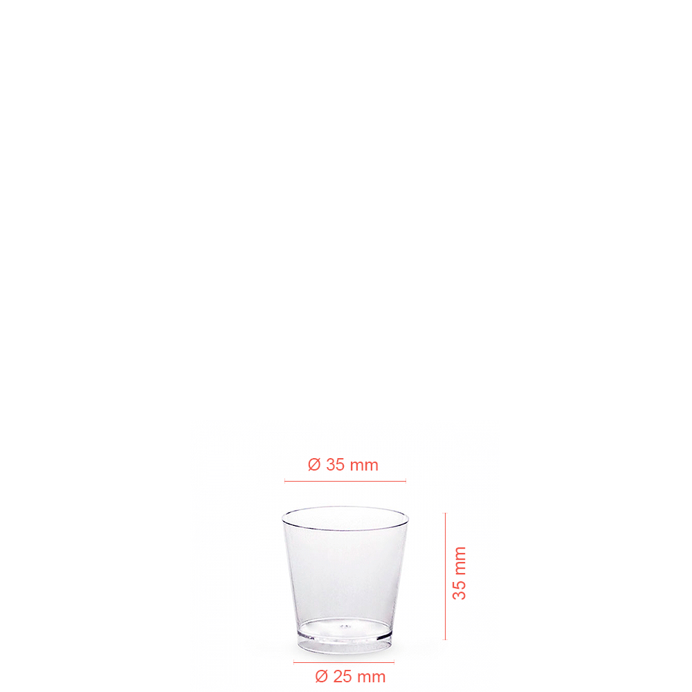 SHOT Cup In PS 2CL (20ML)