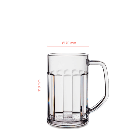 BEER mug in SAN 35 cl (350 ml)