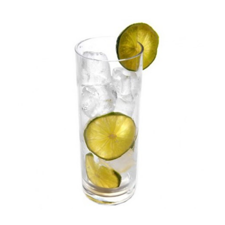 COPO TUBO EM PC COM FUNDO DE LUPA 30CL (300ML)