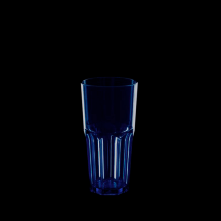COPO GRANITY EM PC AZUL 22CL (220ML)