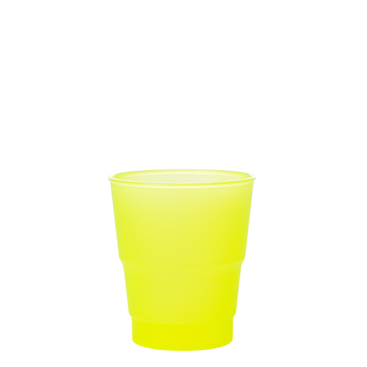 COPO MULTIUSOS EM PP AMARELO 25CL (250ML)