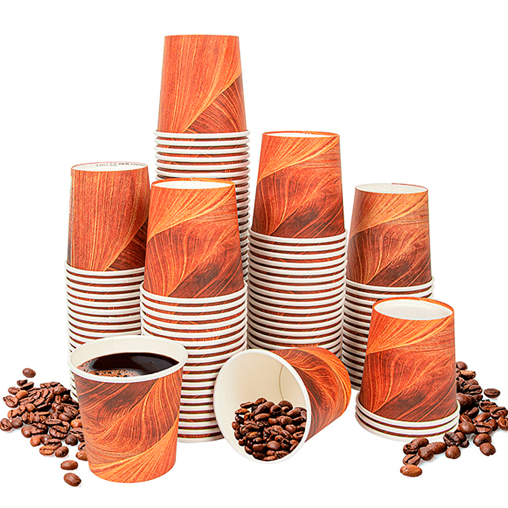 Vaso de cartón ARIZONA marrón 12 cl (120 ml)