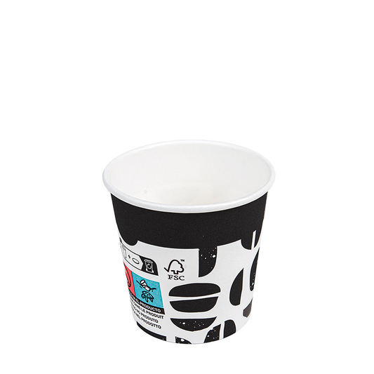 Vaso de cartón para bebidas calientes JAVA 12 cl (120 ml)