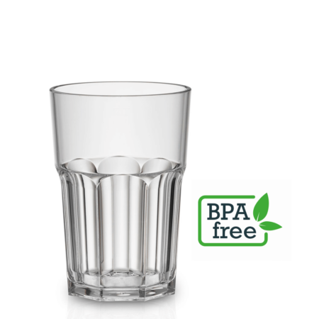 GRANITY glass in SAN 45 cl (450 ml)