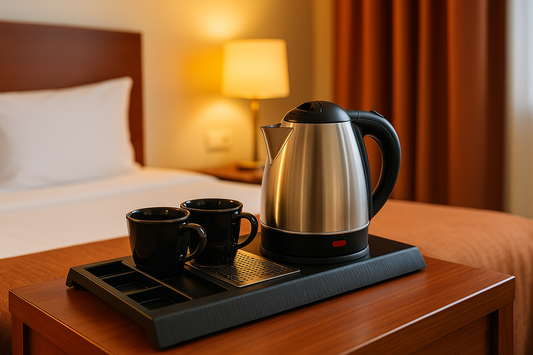 Kit Chaleira Com Bandeja e Taças - Omnya Store