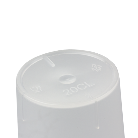 ECO COPO ÁGUA OU SUMO EM PP 18CL (180ML) / 20CL