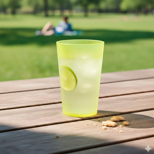 ECO COPO EM PP AMARELO 25CL (250ML)