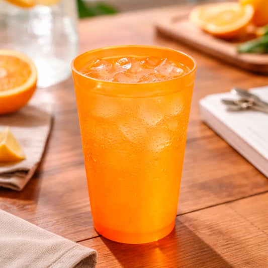 ECO COPO EM PP LARANJA 25CL (250ML)