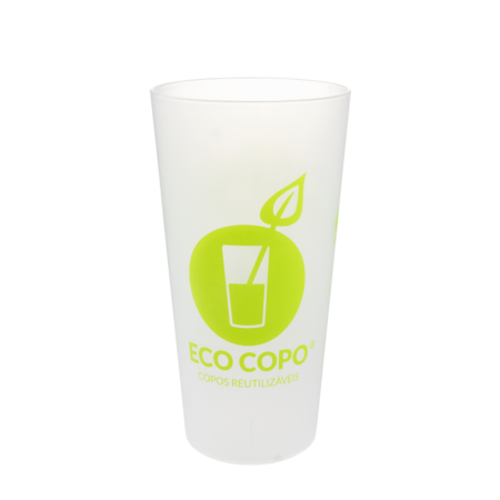 ECO COPO EM PP COM LOGO “ECOCOPO” 50CL (500ML) / 63CL