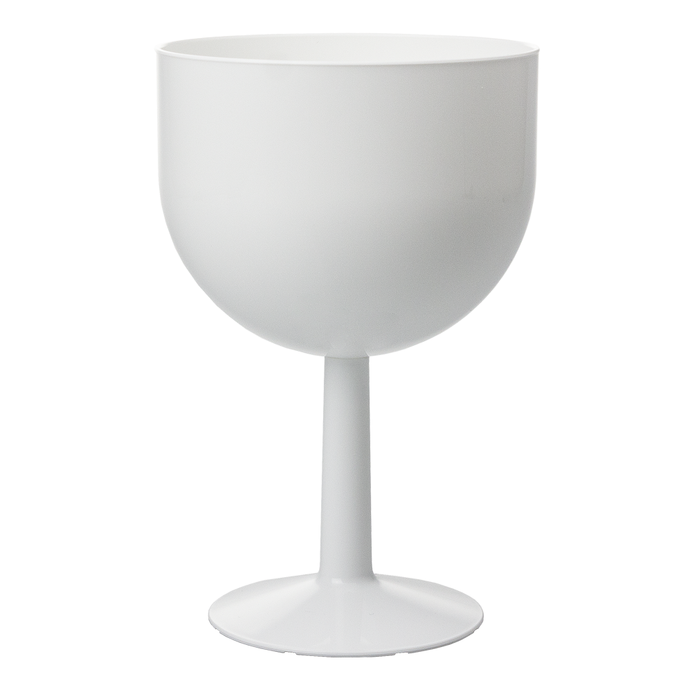 Vaso de ginebra ecológica en PP blanco de 68 cl (680 ml)