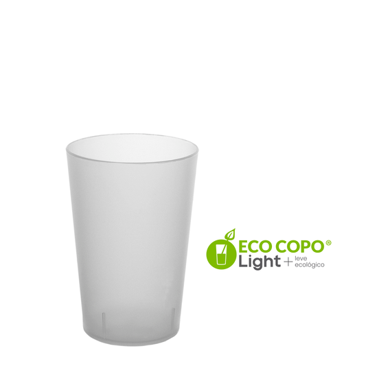 Vaso de polipropileno ecológico ligero de 20 cl (200 ml)/25 cl