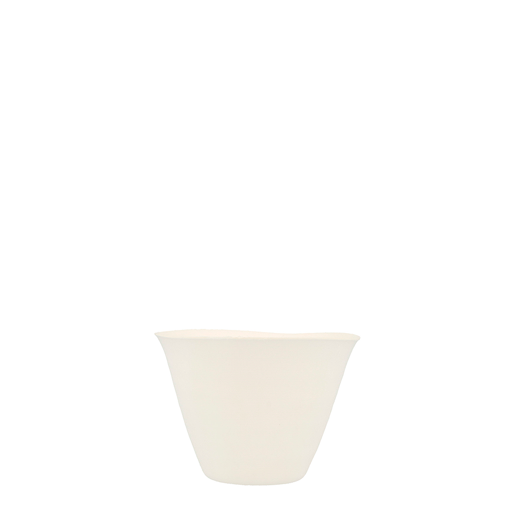 White SUGARCANE FIBER Cup 17.5CL (175ML)