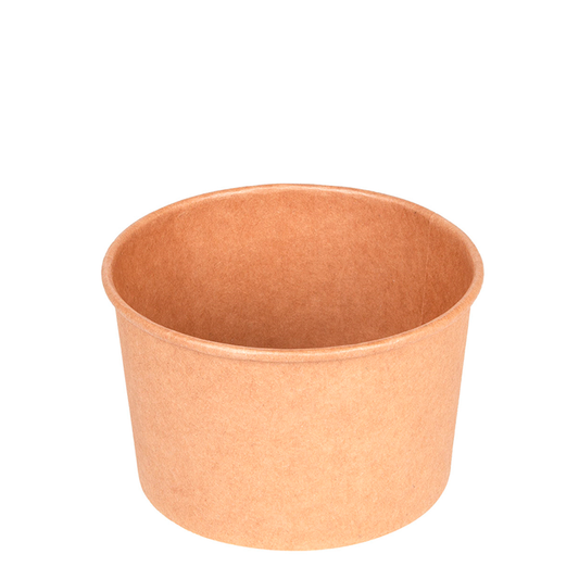 Taça Em Papel KRAFT Para Sopa 16OZ/50CL (500ML)