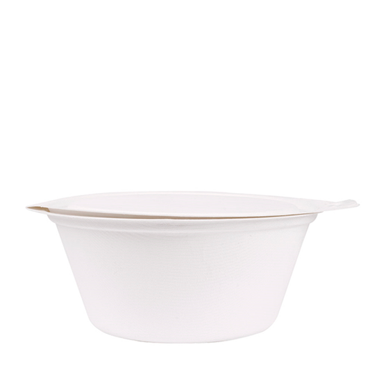 RECIPIENTE BAGAÇO BRANCO 1,3L (1300ML) COM TAMPA INTEGRADA