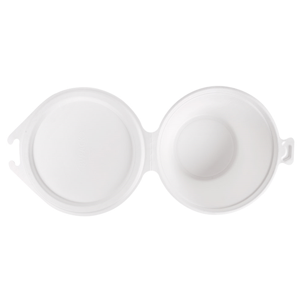 RECIPIENTE BAGAÇO BRANCO 1,3L (1300ML) COM TAMPA INTEGRADA