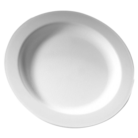 PRATO EM PP BRANCO Ø24CM
