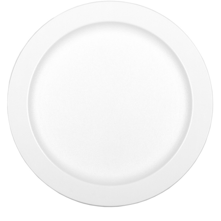 PRATO EM PP BRANCO Ø24CM