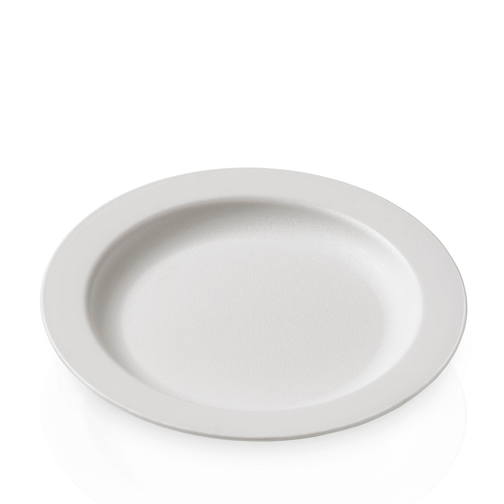 PRATO EM PC BRANCO 24CM