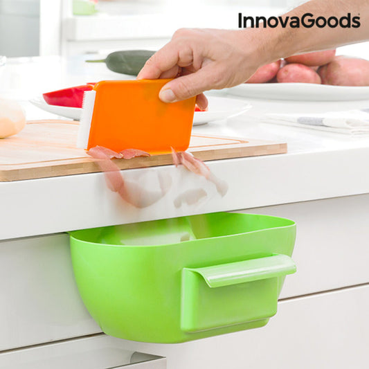 Recipiente Pendurável para Resíduos de Cozinha com Espátula