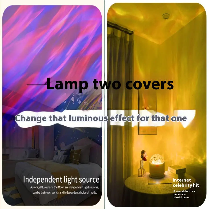 Aurora Water Night Light