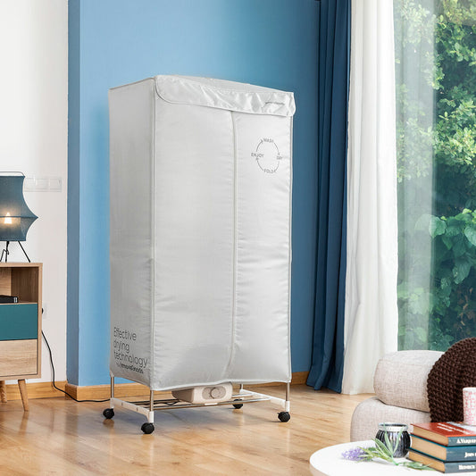 Secador de Roupa Elétrico Portátil Dupledry 1200W – 2 Níveis