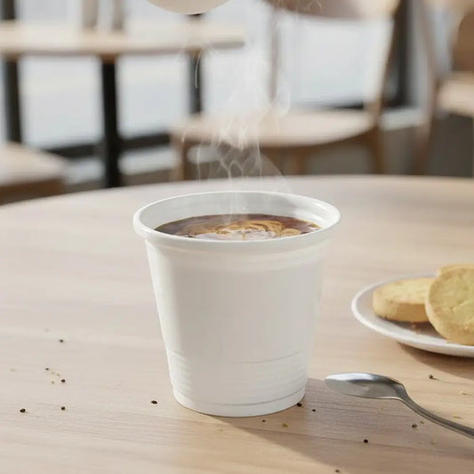 COPO CAFÉ EM PP BRANCO 8CL (80ML)