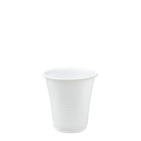 COPO REUTILIZÁVEL EM PP BRANCO 16,6CL (166ML)