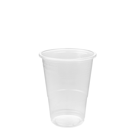 COPO REUTILIZÁVEL EM PP TRANSPARENTE 30CL (300ML)