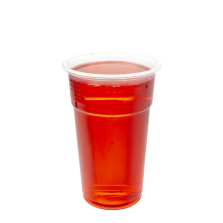 COPO REUTILIZÁVEL EM PP TRANSPARENTE 33CL (330ML)