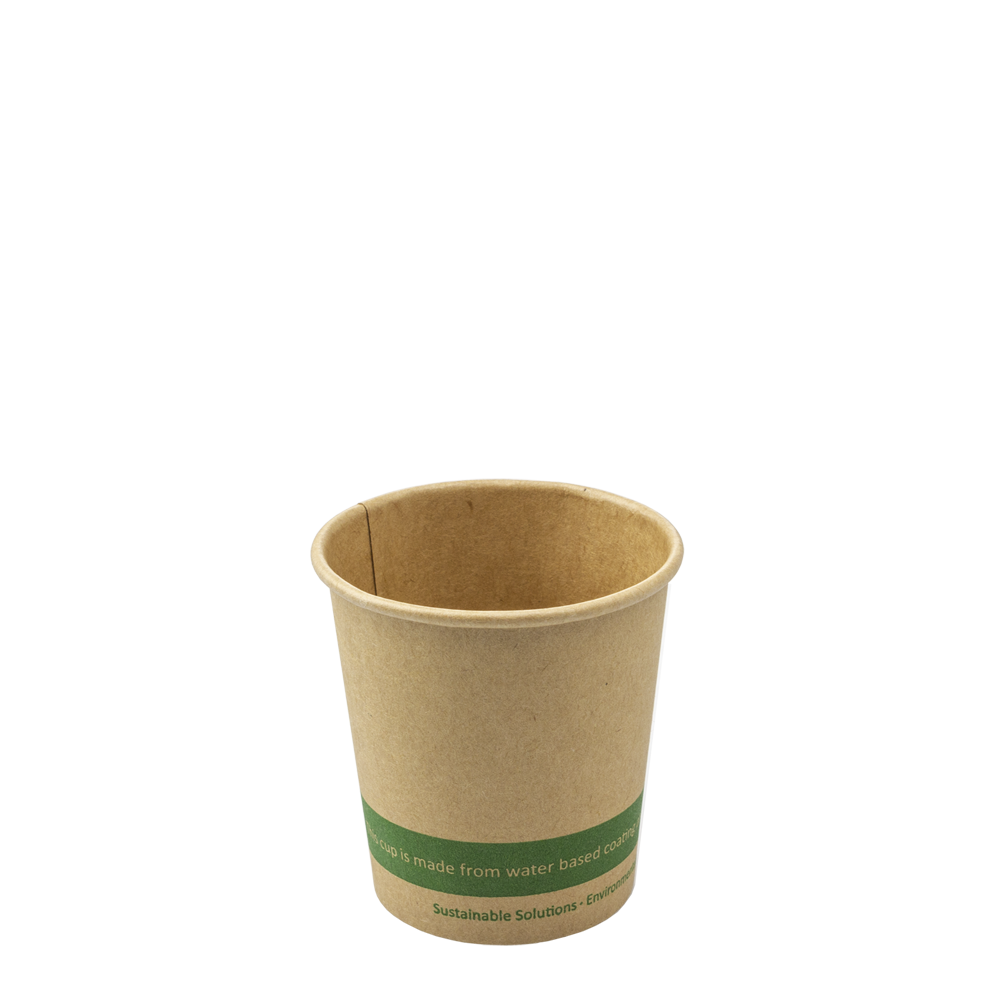 Copo de Papel (CARTÃO) 100% KRAFT 12CL (120ML/4OZ)