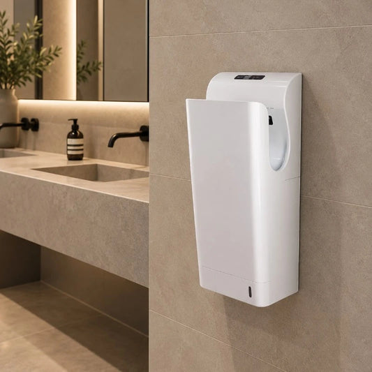 White Brushless Hand Dryer - Fastflow Series