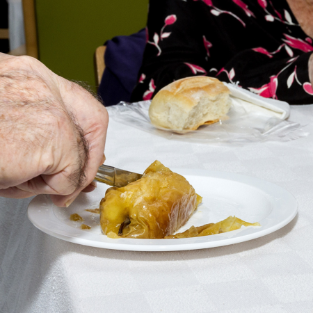 White PC Plate Ø18CM