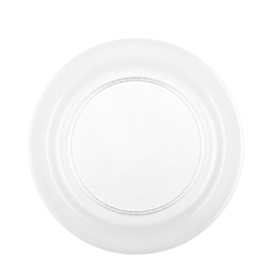 PRATO EM PC TRANSPARENTE 18CM