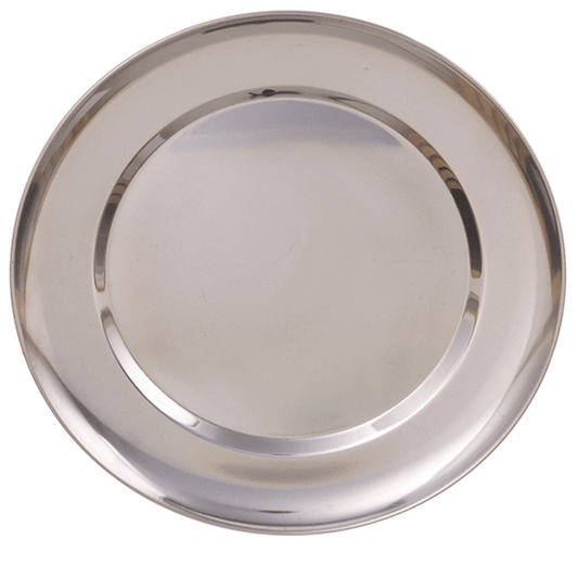 PRATO EM INOX 24CM