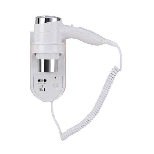 Secador de Cabelo com Tomada - 1.600 W Branco - Série Basic - Omnya Store