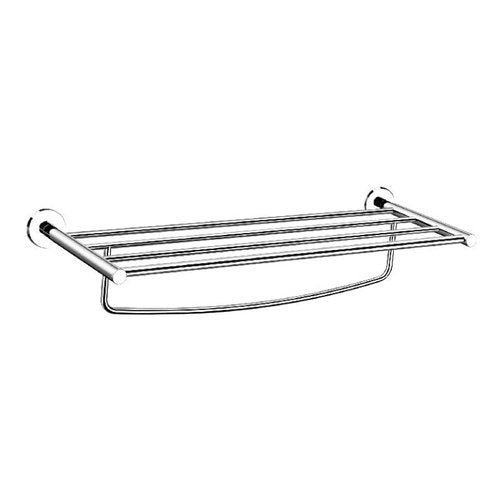 Prateleira Com Barra de Toalha Inferior - Omnya Store
