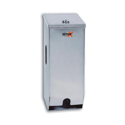 Dispensador de Papel Doméstico - 2 ROLOS - Inox Acetinado