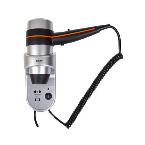 Secador de Cabelo com Tomada - 1.800 W Prateado - Serie Linex - Omnya Store