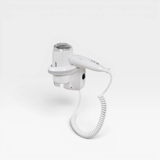 SECADOR DE CABELO COM SUPORTE - 1.800 W Branco - Serie Basic